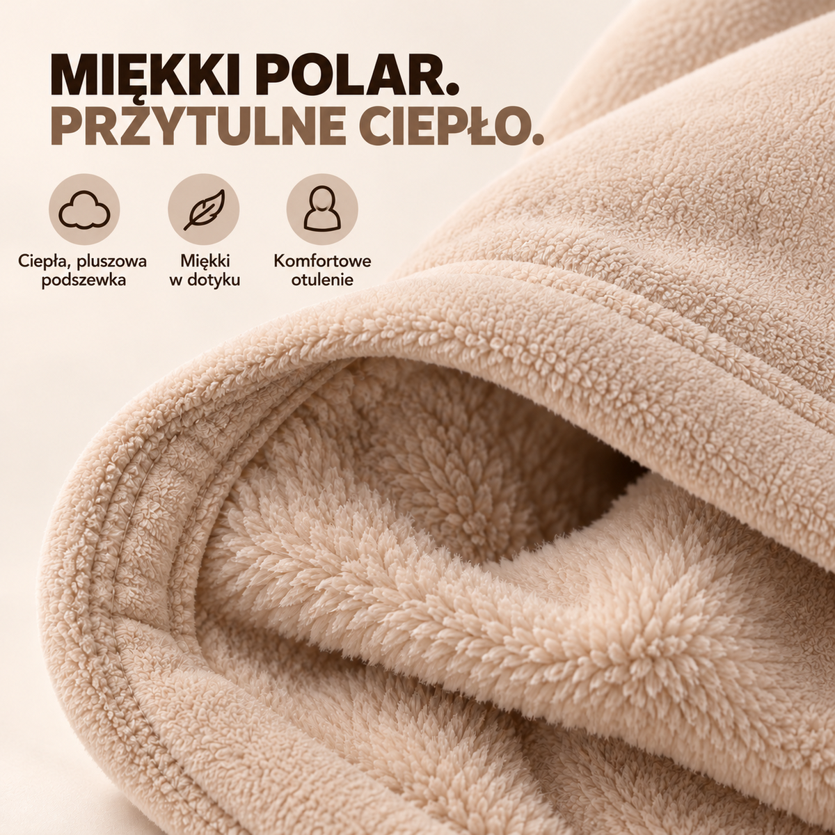 Zimowa kominiarka z polaru „3 w 1” 🧣❄️ – ciepła osłona na twarz, uszy i szyję