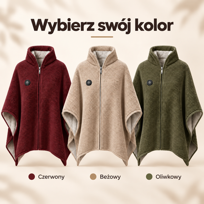 🧣Koc elektryczny do noszenia – przytulne ciepło bez użycia rąk☀️