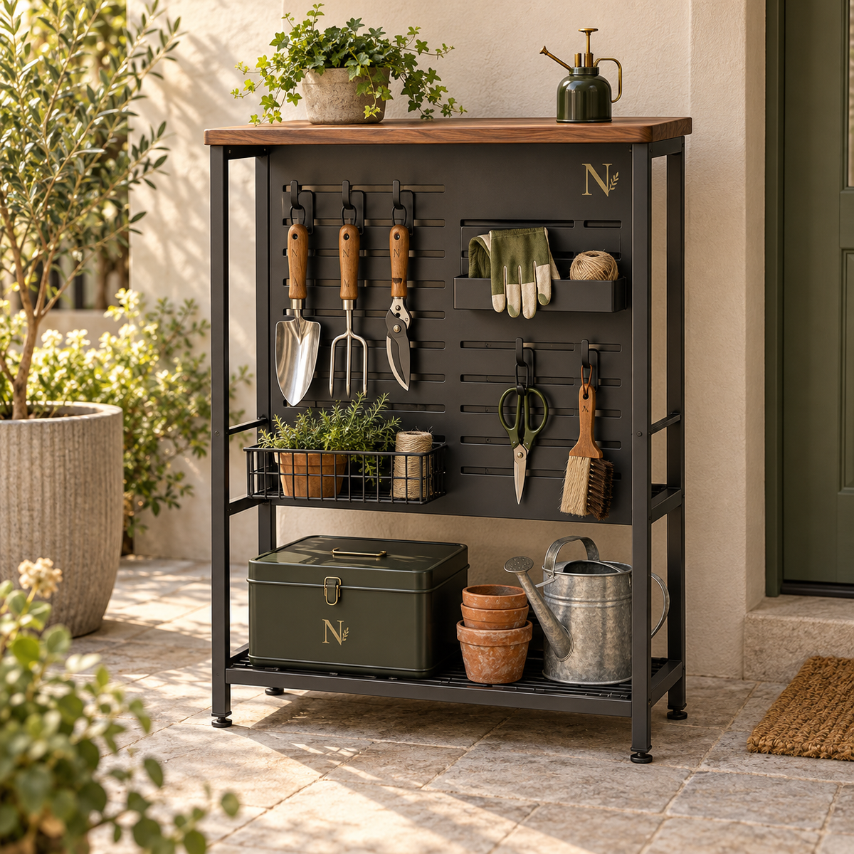 Lumqira Garden Station – Organizer na Narzędzia Ogrodowe