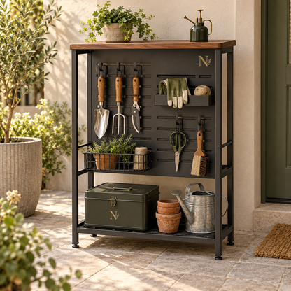 Lumqira Garden Station – Organizer na Narzędzia Ogrodowe