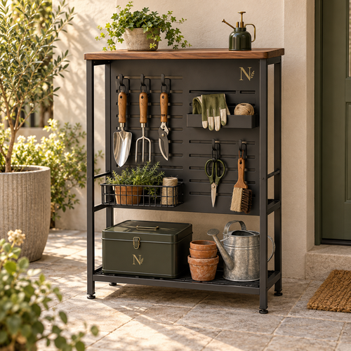 Lumqira Garden Station – Organizer na Narzędzia Ogrodowe