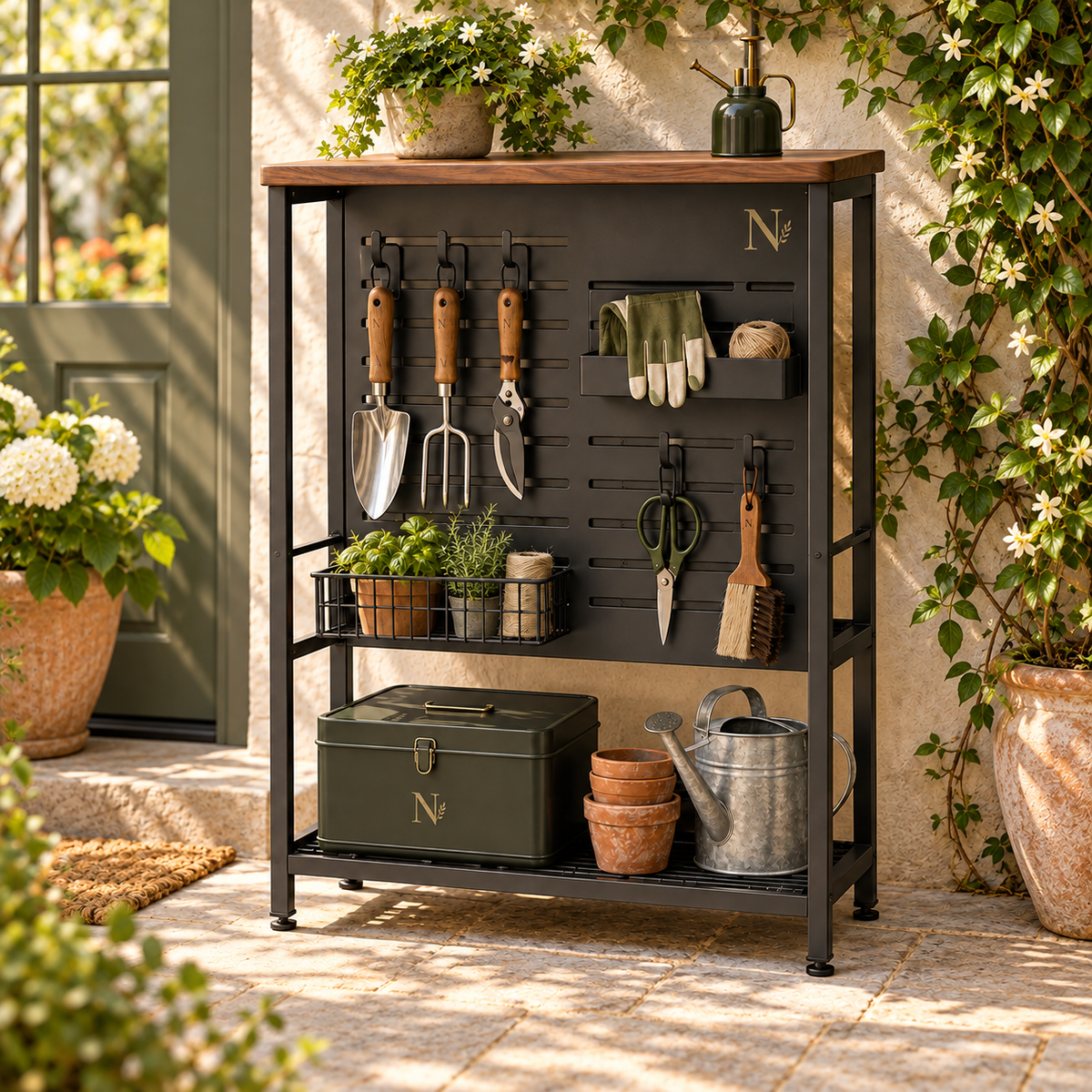 Lumqira Garden Station – Organizer na Narzędzia Ogrodowe