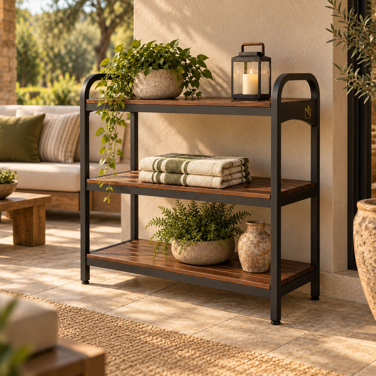 Lumqira Terrace Shelf – Regał Tarasowo-Ogrodowy